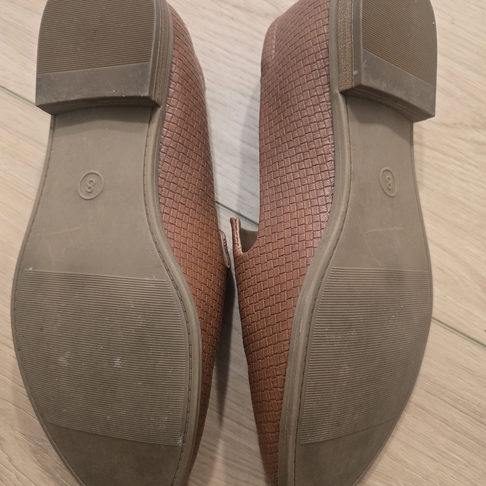 Universal Thread Brown Textured Flats - image 2